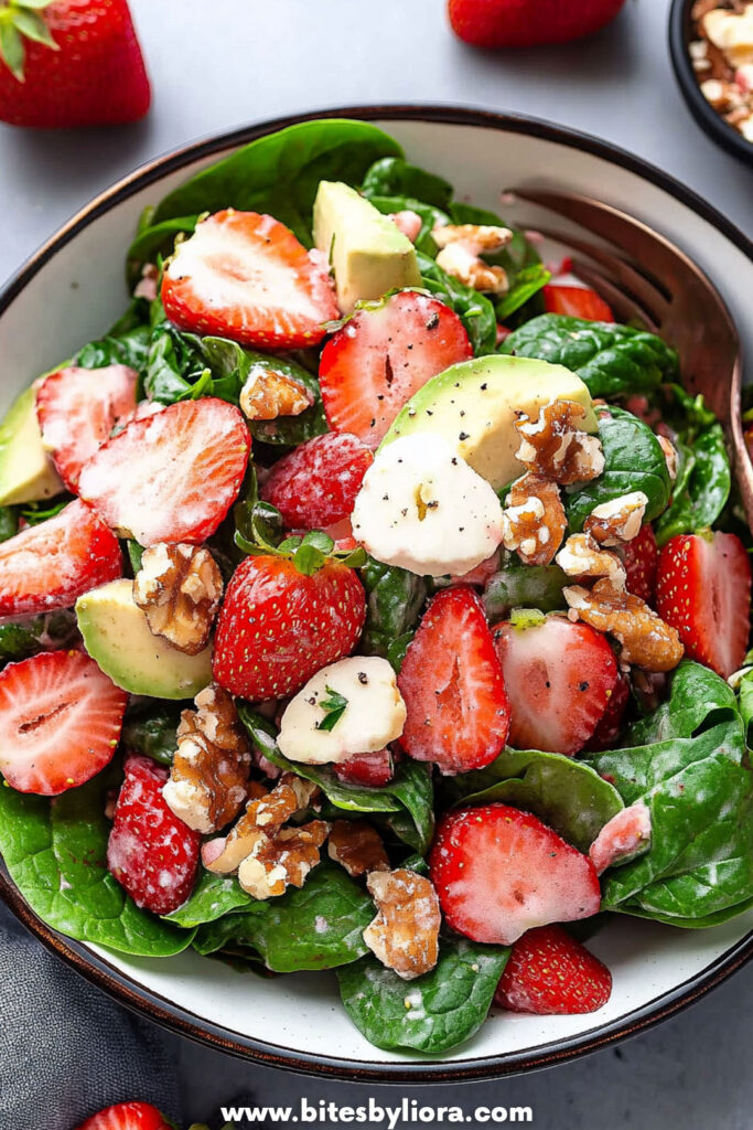 Strawberry Spinach Salad