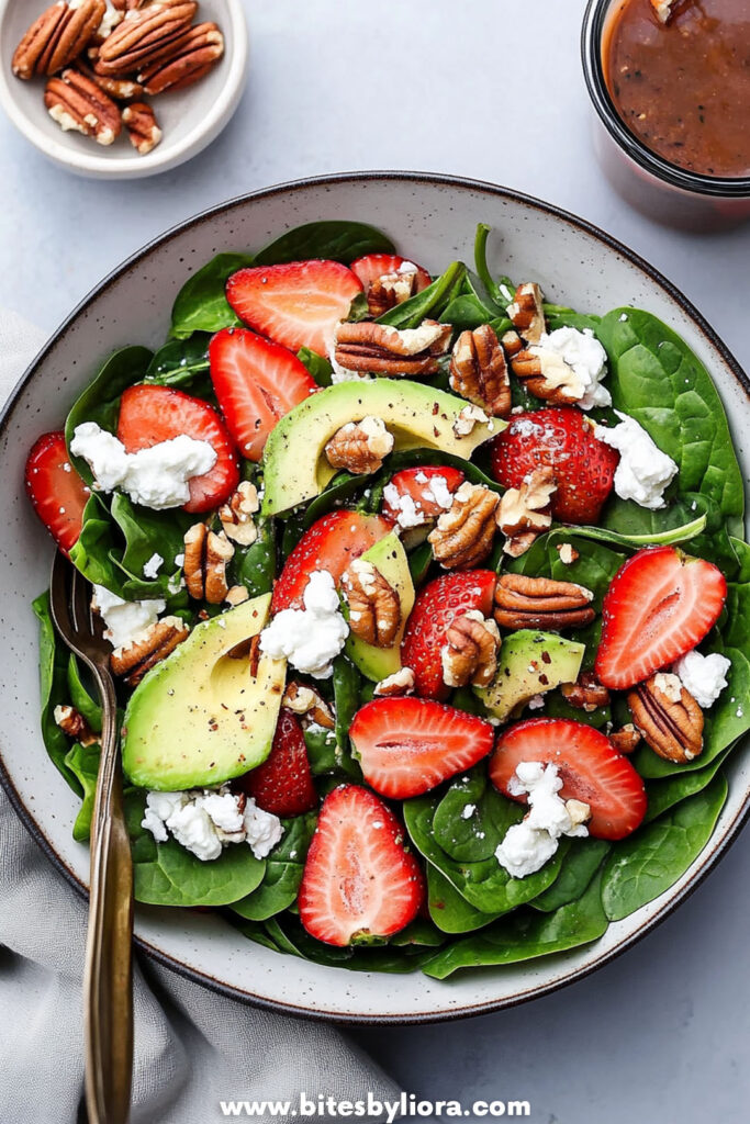 Strawberry Spinach Salad