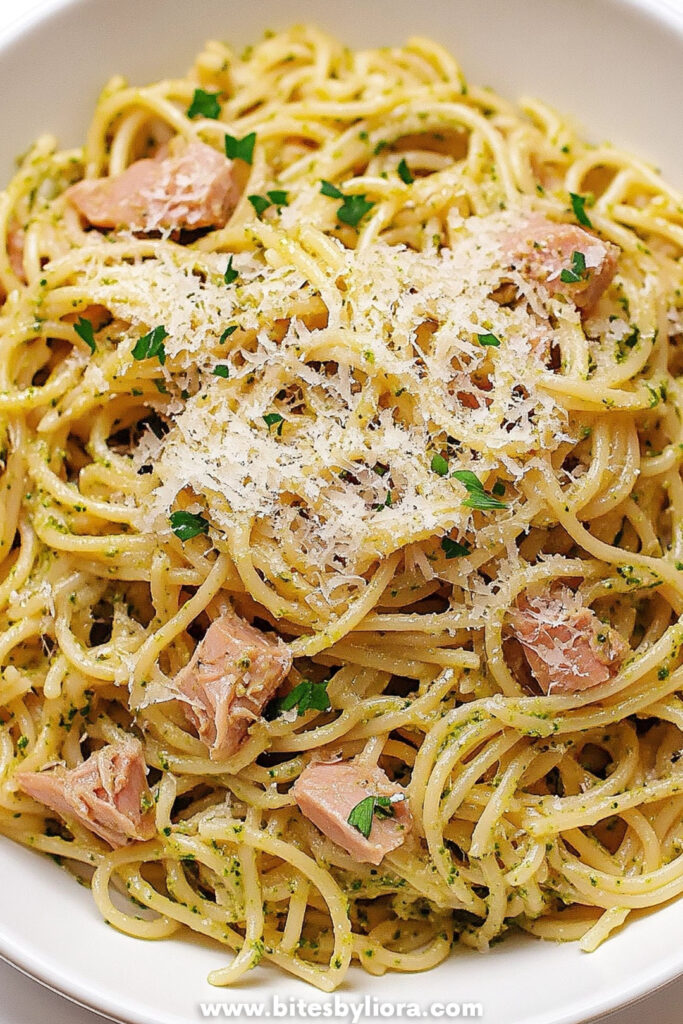 Tuna Pesto Pasta