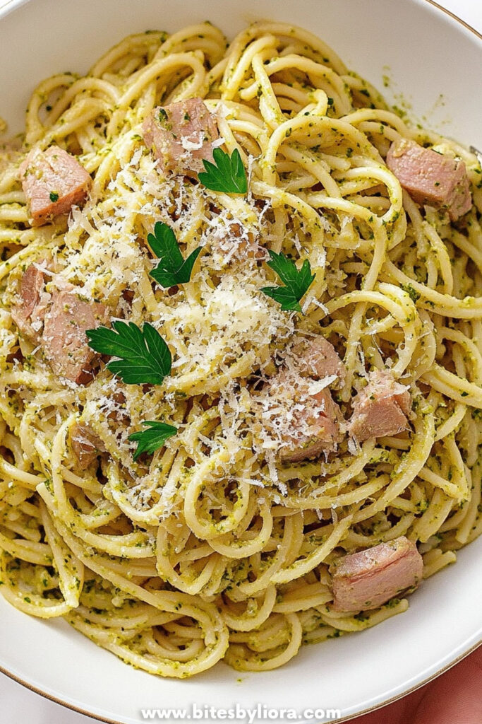 Tuna Pesto Pasta