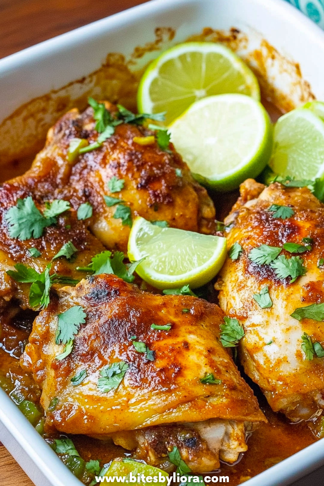 Crispy Mexican Chicken Thighs with Lime