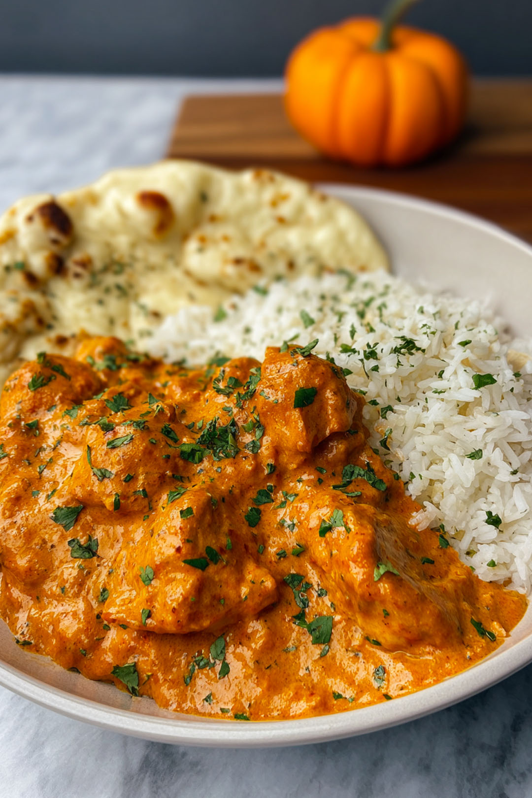 Butter Chicken is a creamy, comforting dish that’s full of flavor and surprisingly easy to make. The sauce is rich and smooth, perfectly coating tender pieces of chicken. Serve it with warm naan or steamed rice for a meal that feels special, whether it’s a regular weeknight or a dinner with friends.