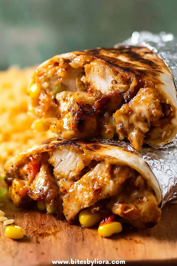 Easy Chicken Burrito Recipe