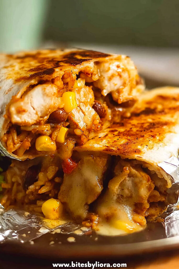 Easy Chicken Burrito Recipe