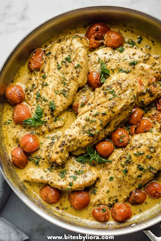 pesto chicken recipe
