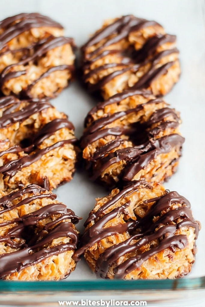 Healthy Homemade Samoas
