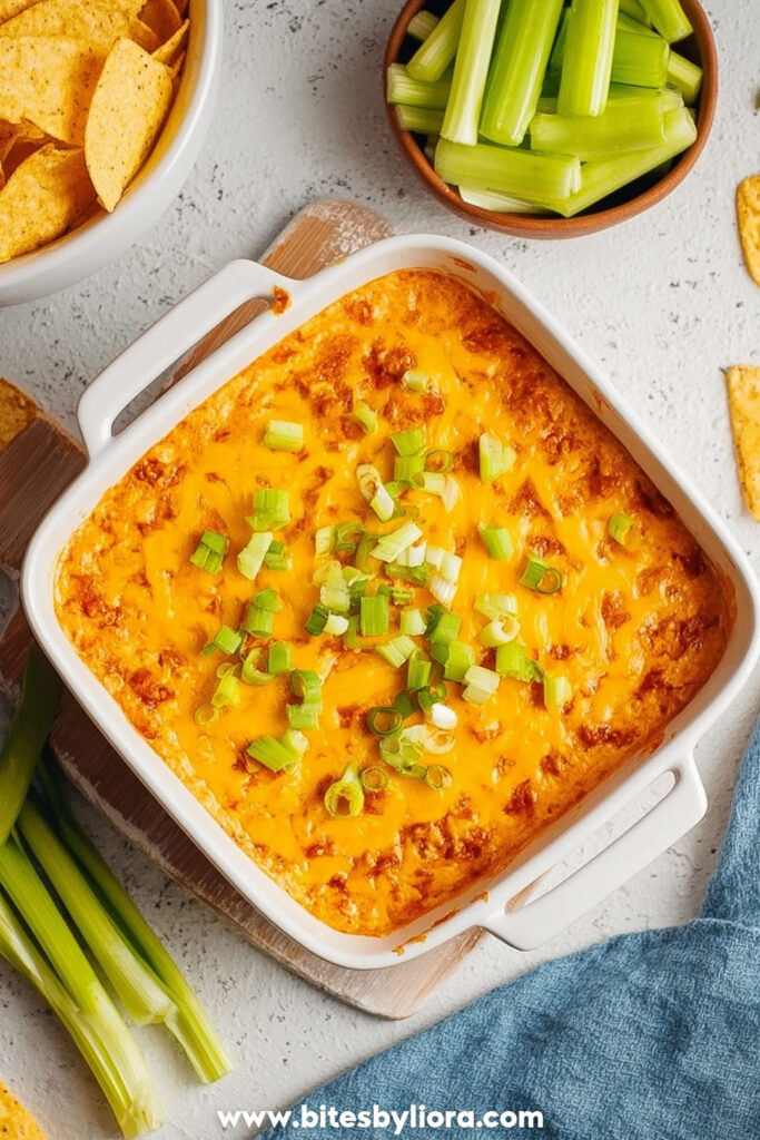 Healthy Buffalo Chicken Dip