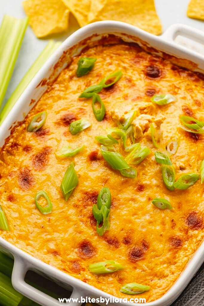 Healthy Buffalo Chicken Dip