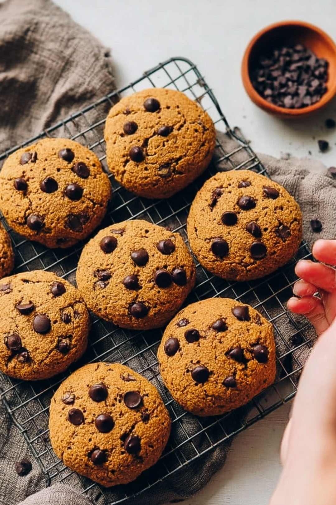 Healthy Chocolate Chip Cookies