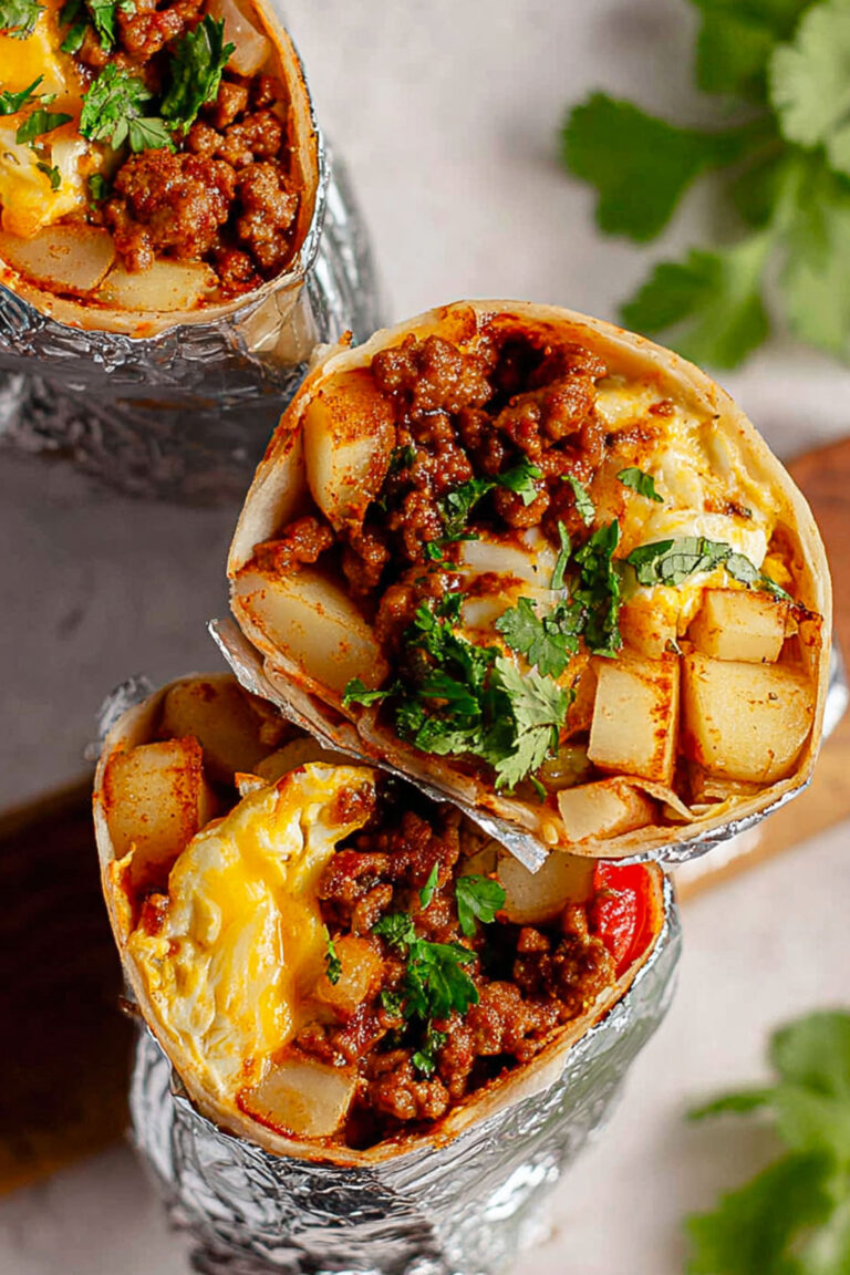 Chorizo Breakfast Burrito