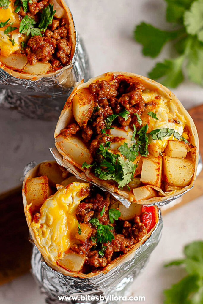 Chorizo Breakfast Burrito