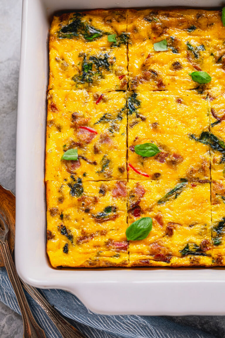 Make Ahead Breakfast Casserole