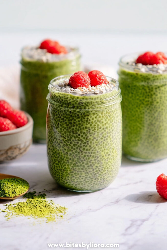 Matcha Chia Pudding