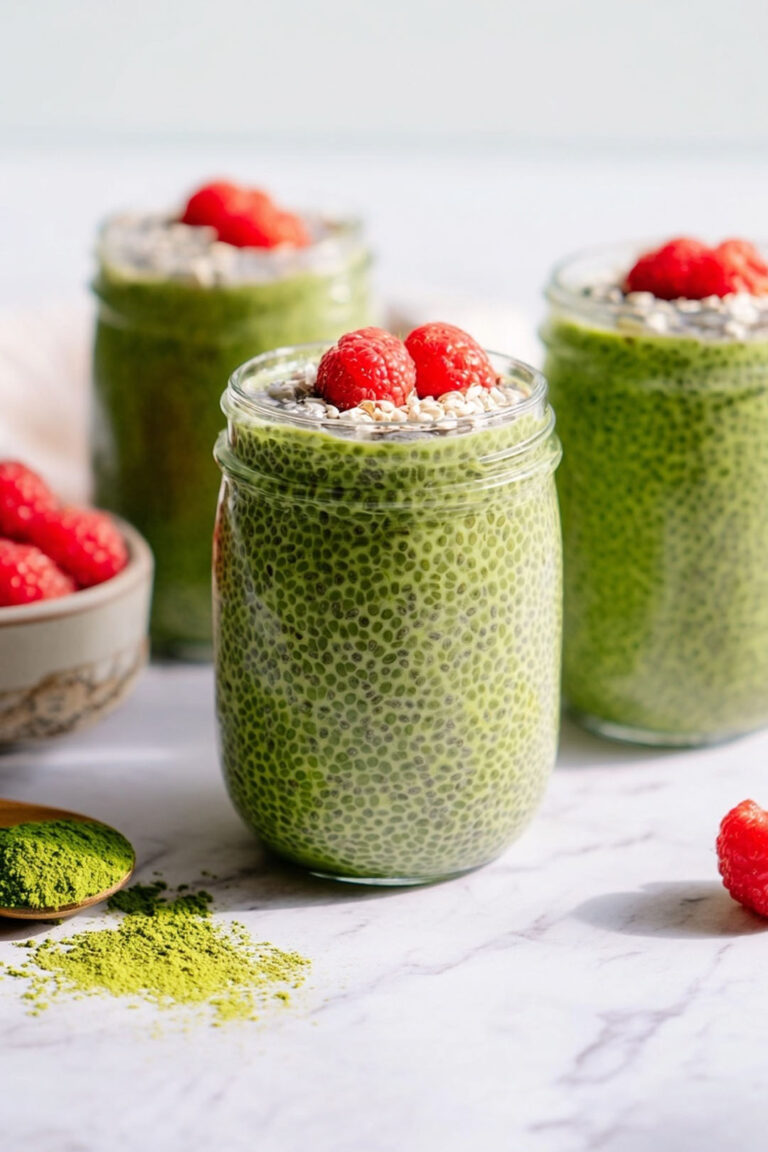 Matcha Chia Pudding