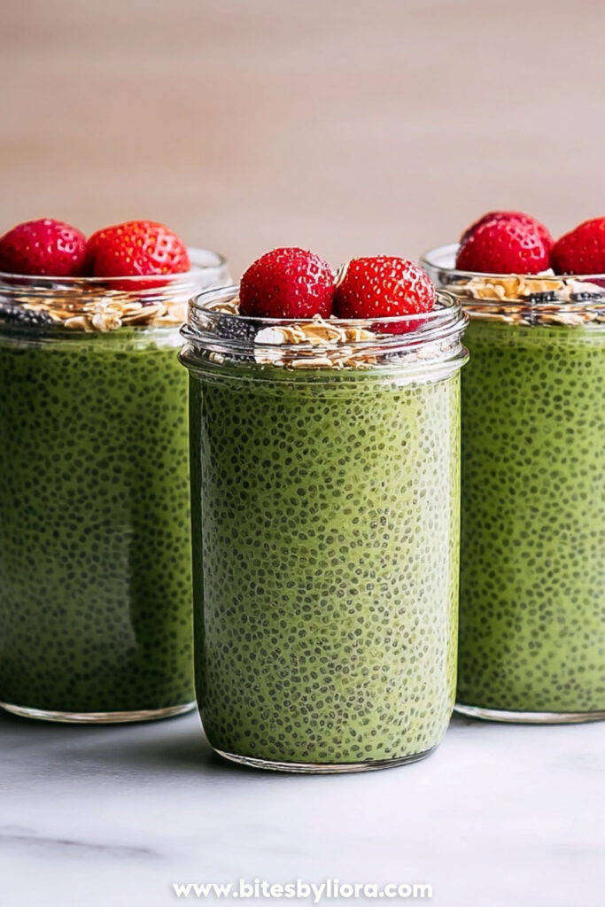 Matcha Chia Pudding