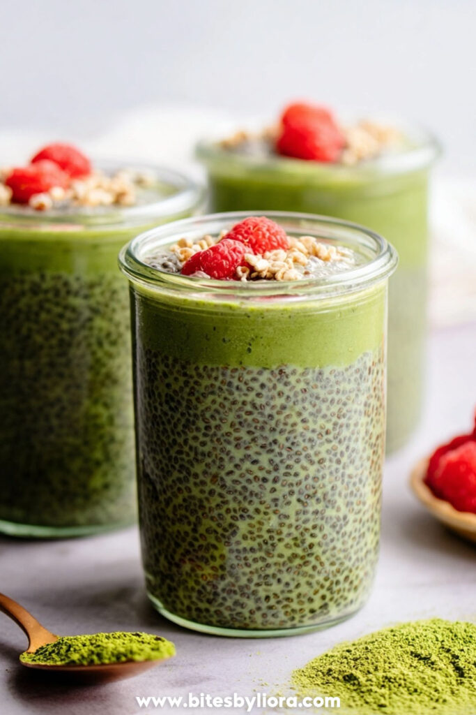 Matcha Chia Pudding