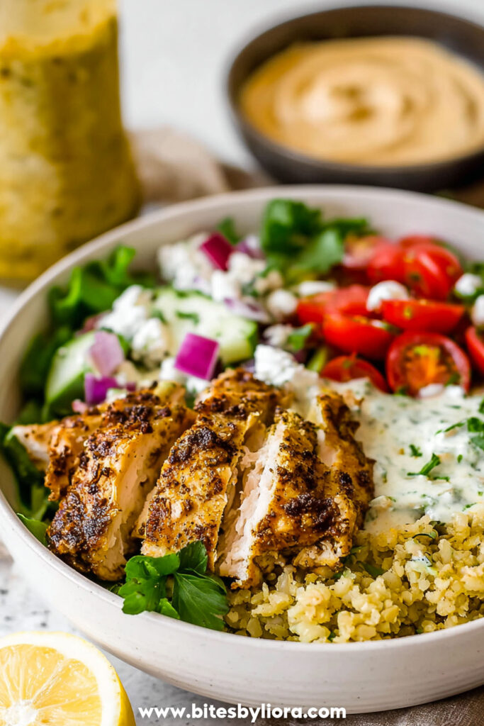 Greek Chicken Bowls