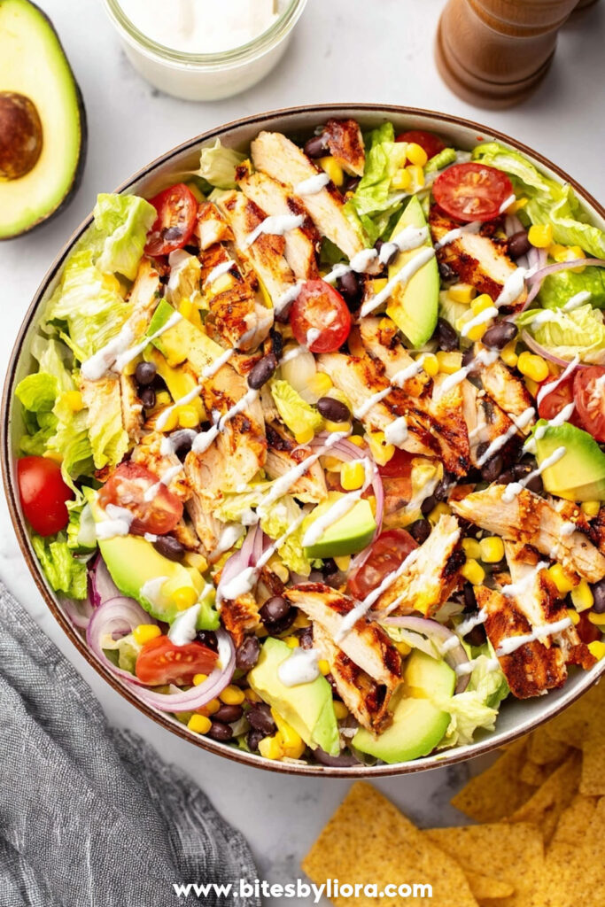 BBQ Chicken Salad