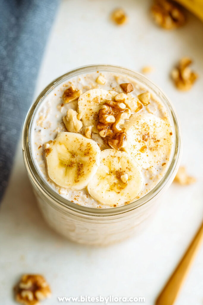banana bread overnight oats