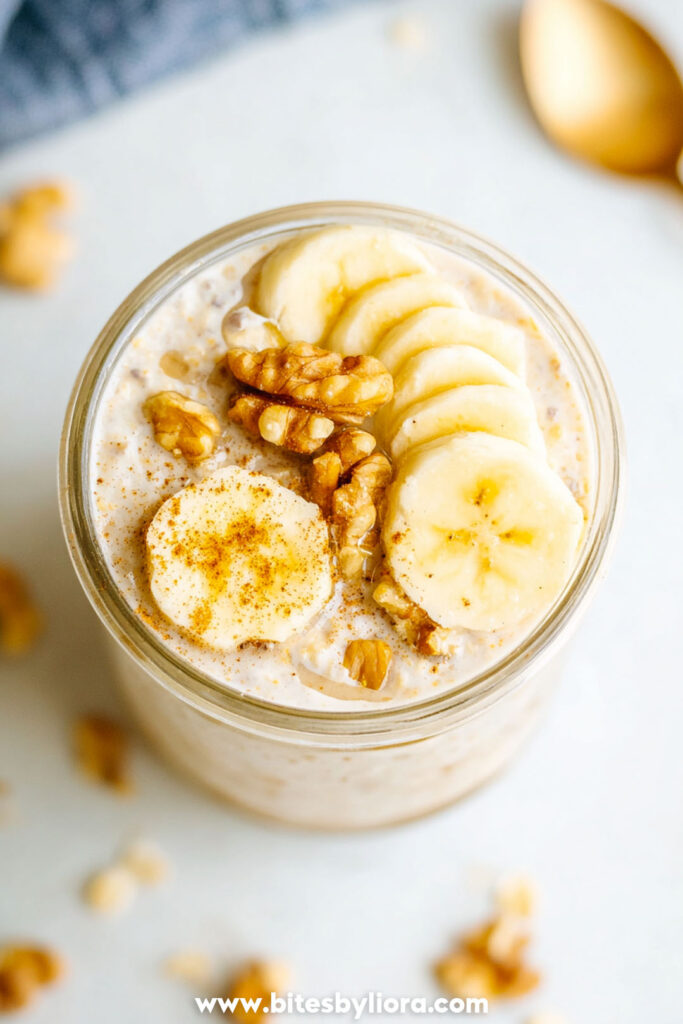 banana bread overnight oats