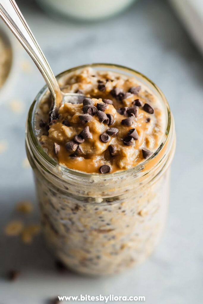 Cookie Dough Overnight Oats