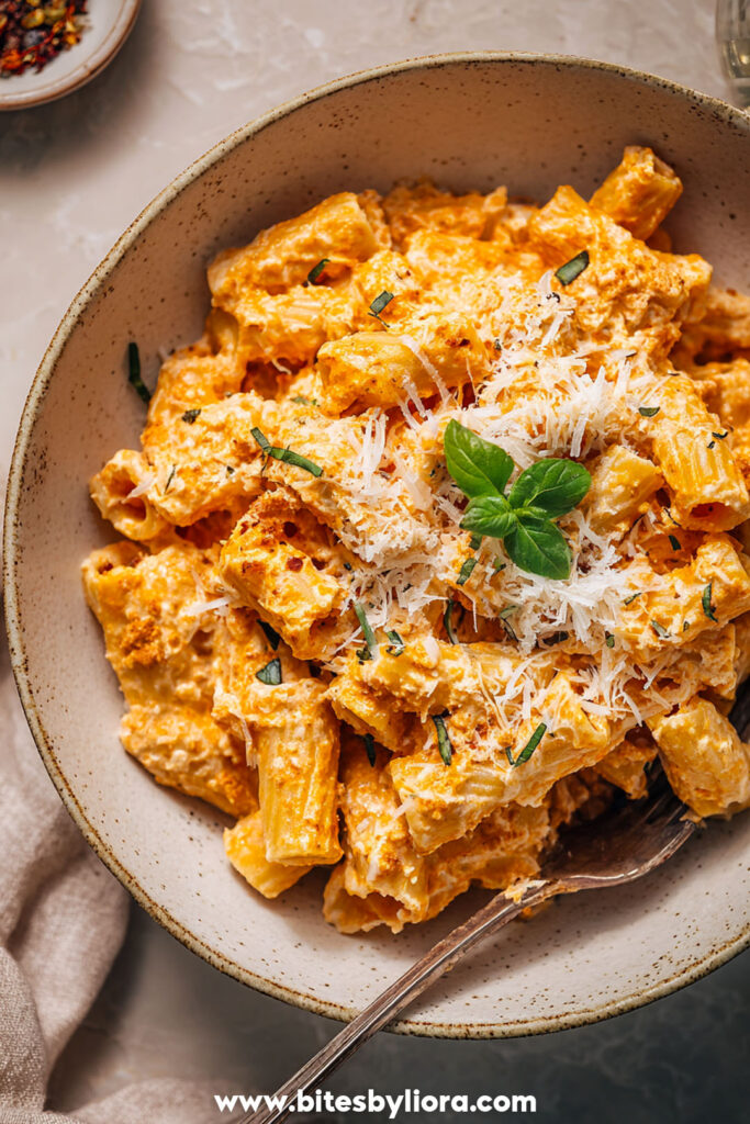 Creamy Cottage Cheese Pasta