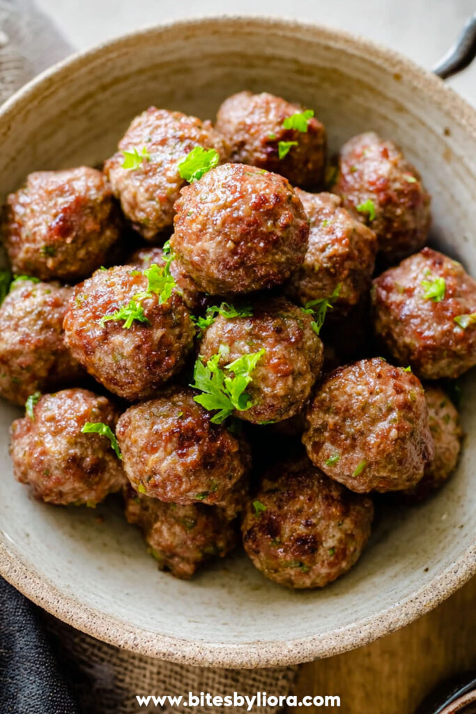 baked meatballs