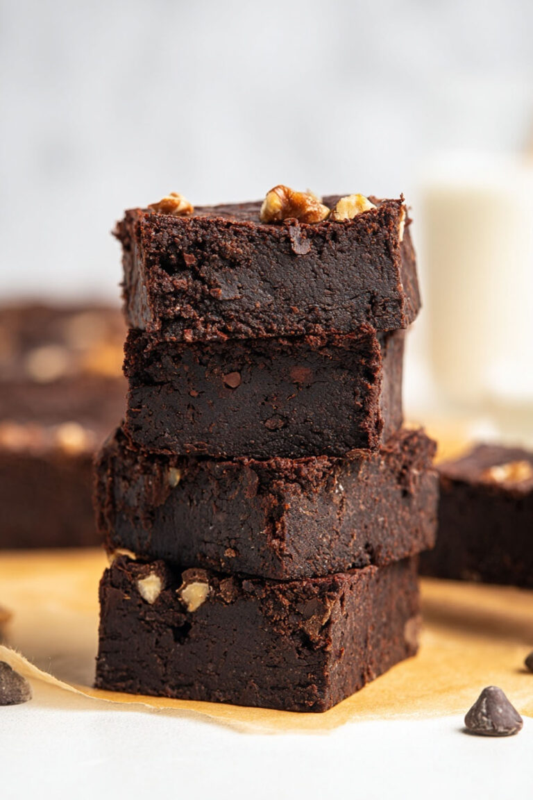 Fudgy Black Bean Brownies