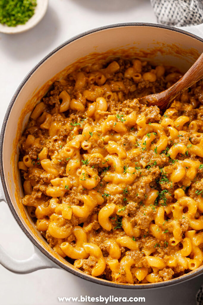 Healthy Hamburger Helper