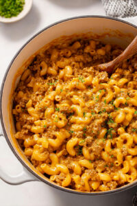 Healthy Hamburger Helper