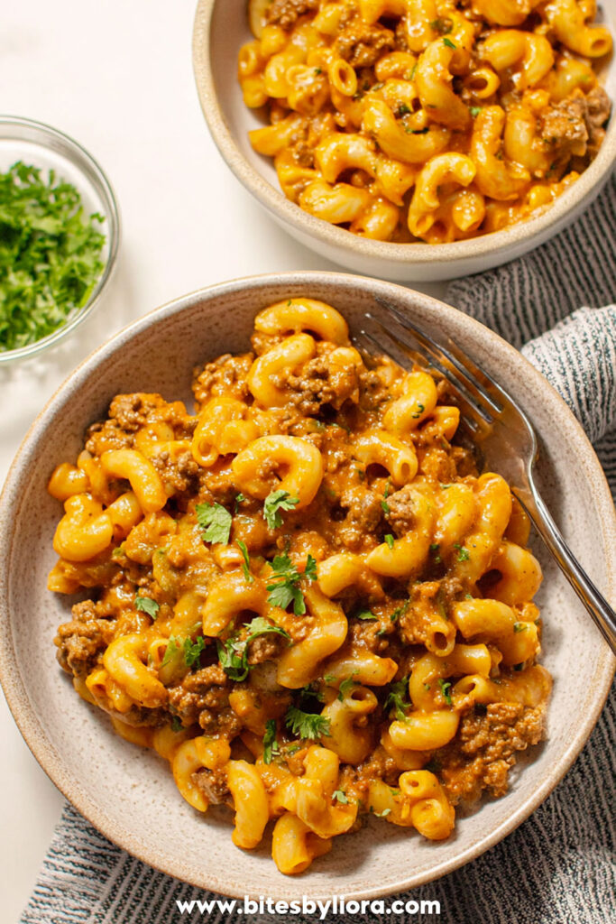 Healthy Hamburger Helper