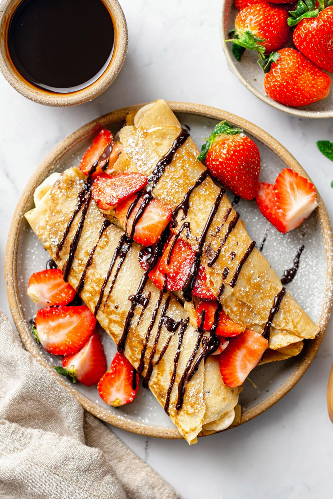 High-Protein Crepes