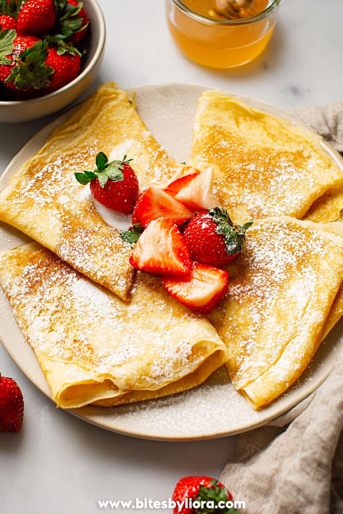 High-Protein Crepes