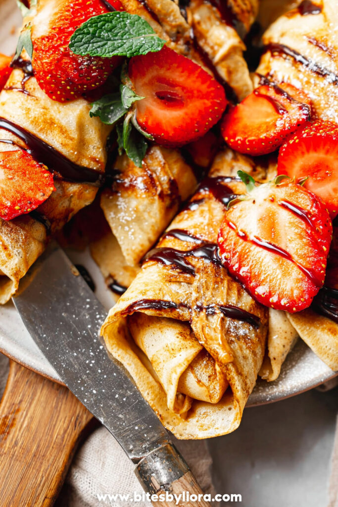 High-Protein Crepes
