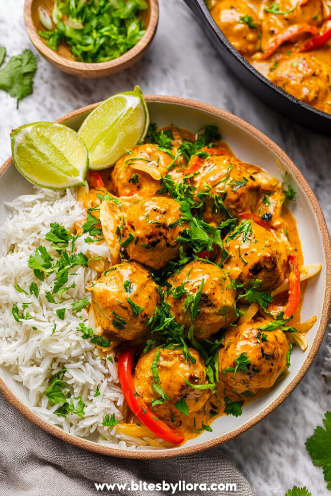 Thai Chicken Meatballs