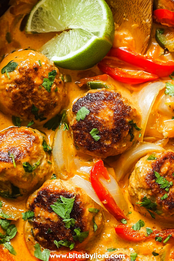 Thai Chicken Meatballs