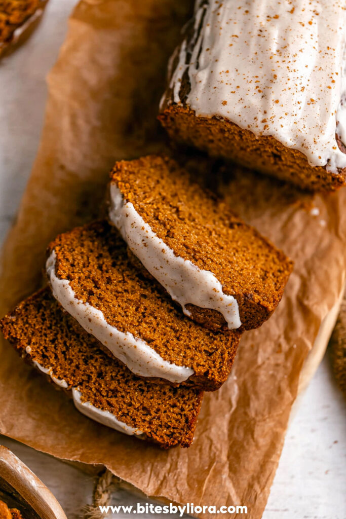 healthy gingerbread loaf 