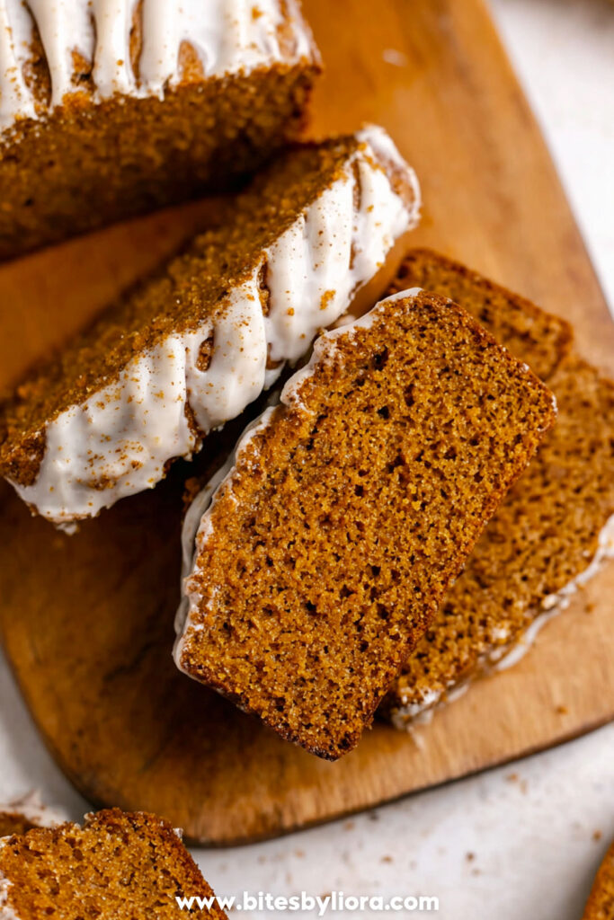 healthy gingerbread loaf 