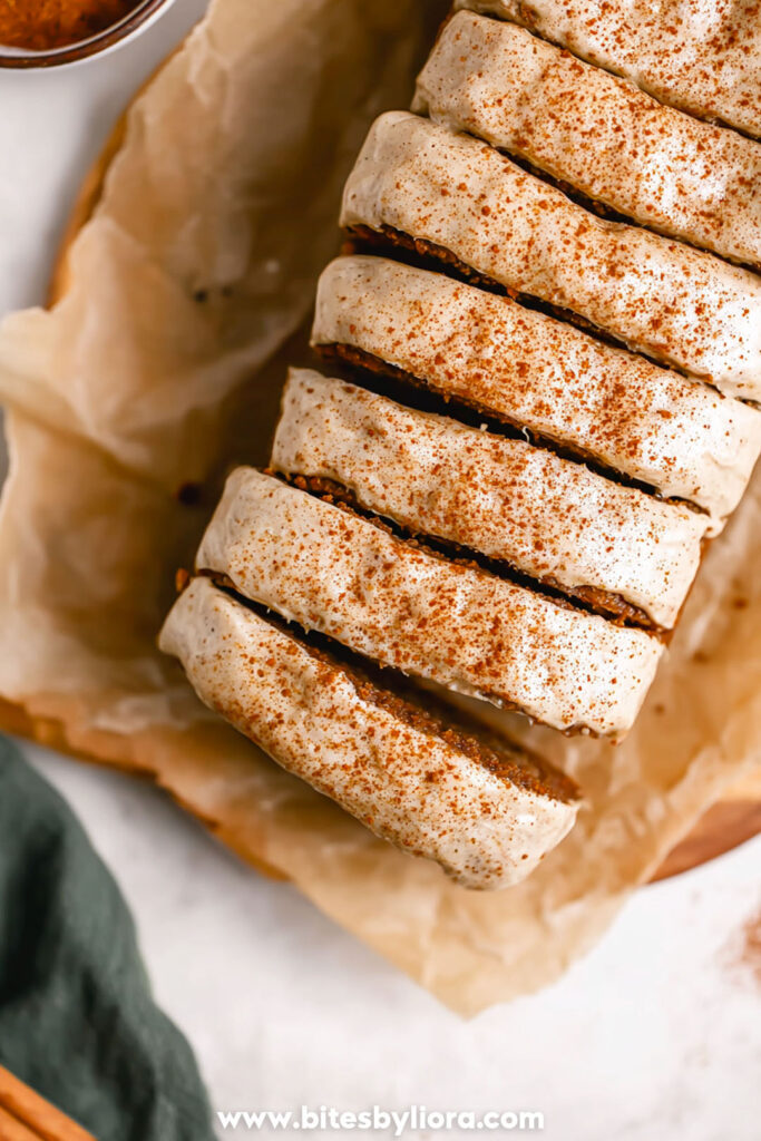 healthy gingerbread loaf 