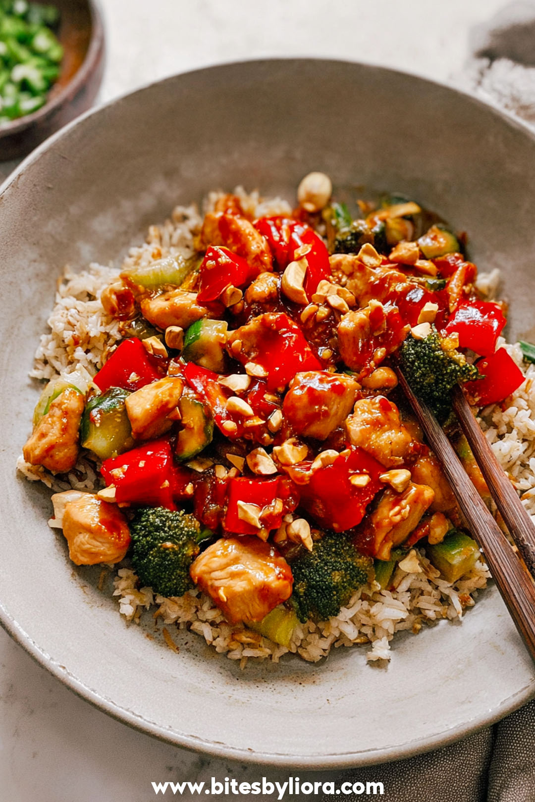 Healthy Kung Pao Chicken