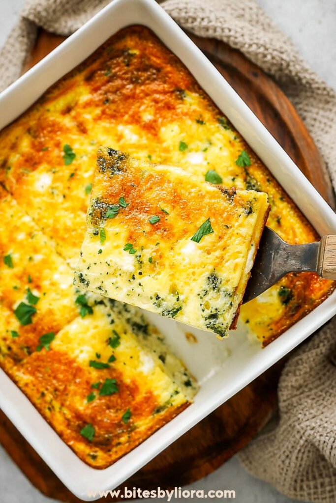 Baked Cottage Cheese Eggs