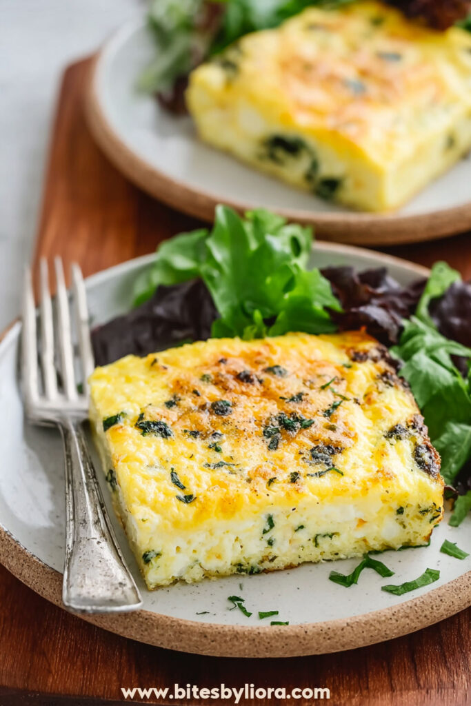 Baked Cottage Cheese Eggs