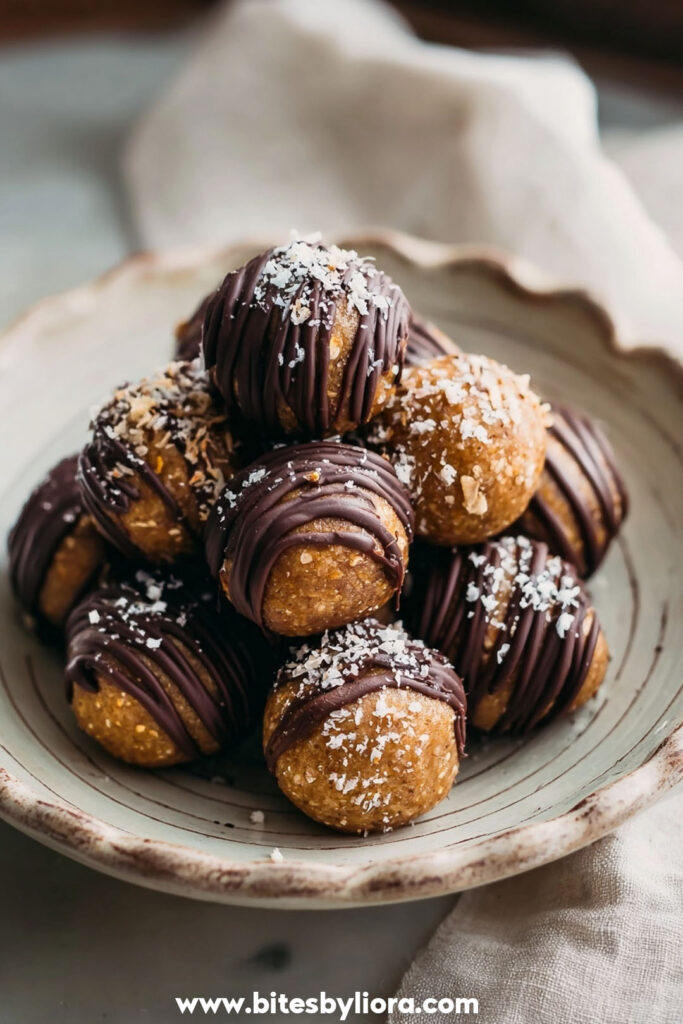 Banana Bread Protein Balls