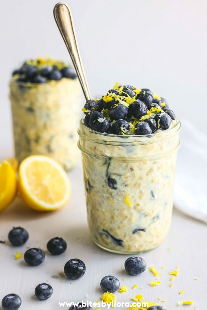 Blueberry Lemon Overnight Oats
