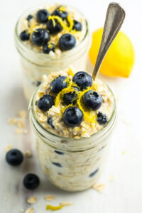 Blueberry Lemon Overnight Oats