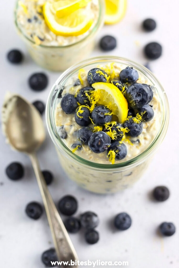 Blueberry Lemon Overnight Oats