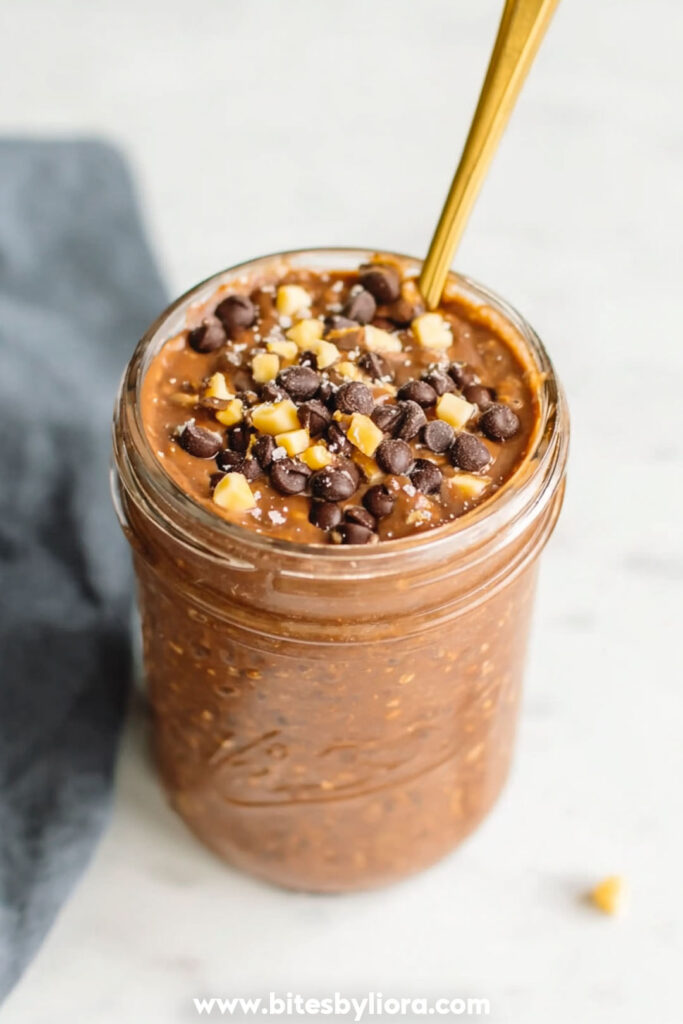 Brownie Batter Overnight Oats