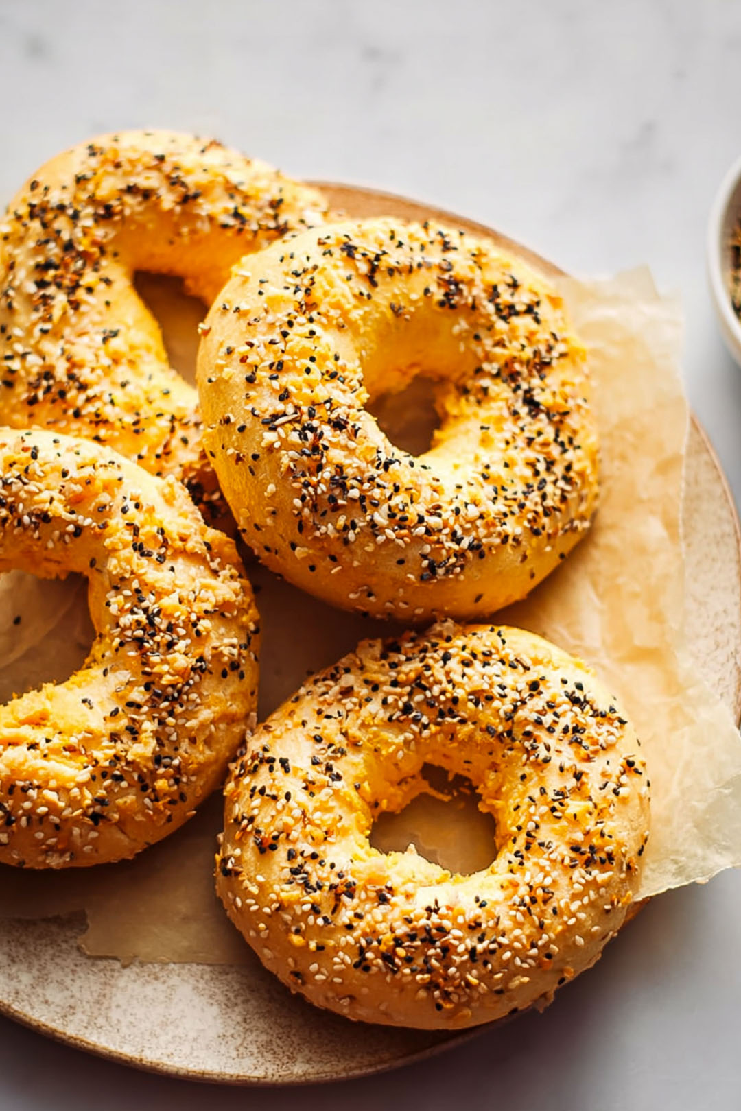 Cottage Cheese Bagels