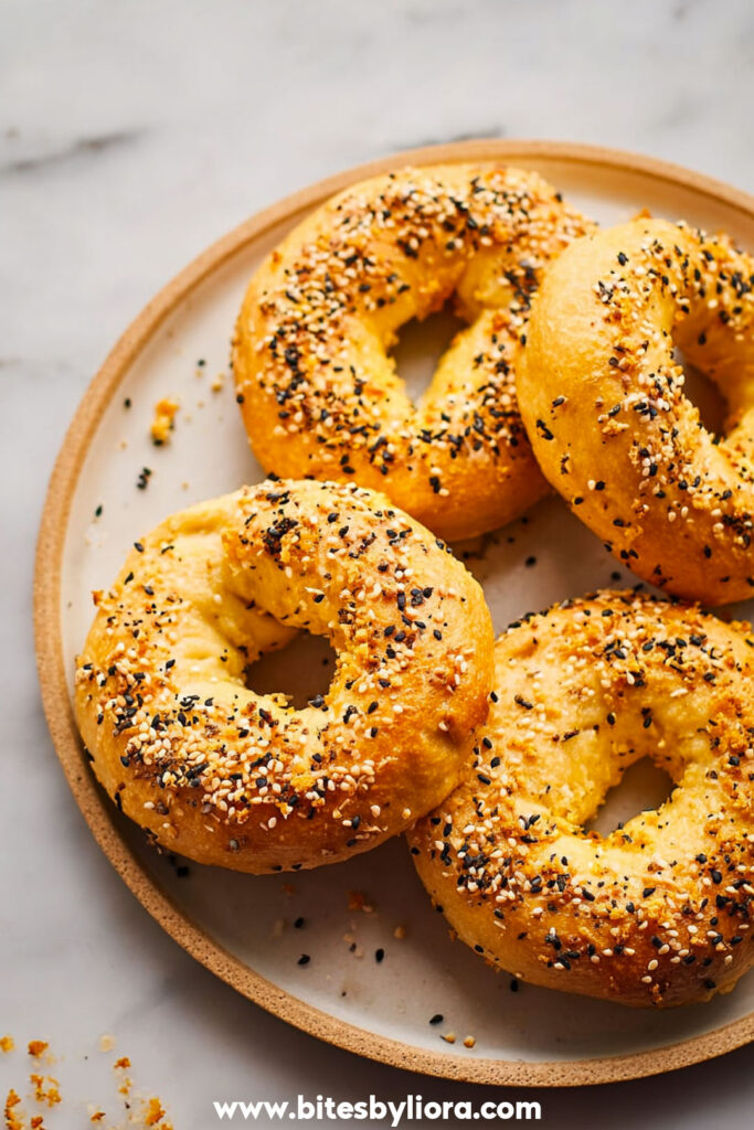 Cottage Cheese Bagels
