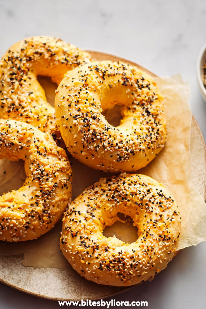 Cottage Cheese Bagels
